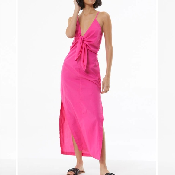 Young Fabulous & Broke Zoya Dress Flamenco - L - Picture 4 of 5